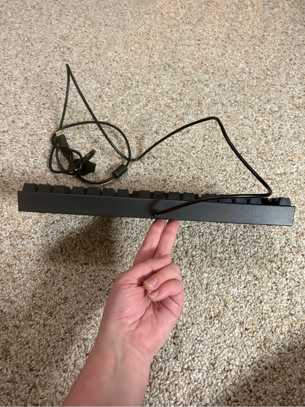 Gently used Redragon Compact Black Wired Mechanical Gaming Keyboard